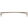 Atlas Homewares, Lennox, 6 5/16" (160mm) Curved Pull, Brushed Nickel