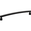 Atlas Homewares, Lennox, 7 9/16" (192mm) Curved Pull, Matte Black - alt view