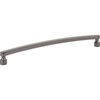 Atlas Homewares, Lennox, 8 13/16" (224mm) Curved Pull, Slate - alt view