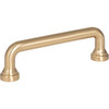 Atlas Homewares, Malin, 3 3/4" (96mm) Straight Pull, Warm Brass - alt view