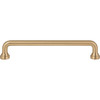 Atlas Homewares, Malin, 6 5/16" (160mm) Straight Pull, Warm Brass