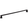 Atlas Homewares, Sweetbriar Lane, 12" (305mm) Straight Pull, Matte Black - alt view