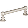 Atlas Homewares, Victoria, 3 3/4" (96mm) Bar Pull, Brushed Nickel - alt view