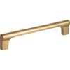 Atlas Homewares, Whittier, 5 1/16" (128mm) Straight Pull, Warm Brass - alt view