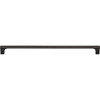 Atlas Homewares, Whittier, 12" (305mm) Straight Pull, Matte Black