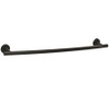 Amerock, Arrondi, 24" Towel Bar, Matte Black