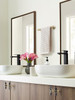 Amerock, Arrondi, 9" Towel Bar, Golden Champagne - installed 4