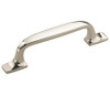 Amerock, Highland Ridge, 3" Straight Pull, Polished Nickel