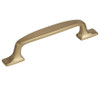 Amerock, Highland Ridge, 3 3/4" (96mm) Straight Pull, Golden Champagne