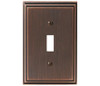 Amerock, Mulholland, 1 Toggle Wall Plate, Oil Rubbed Bronze