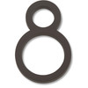Atlas Homewares, Modern Avalon, Number 8, Small House Number, Aged Bronze