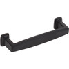 Jeffrey Alexander, Richard, 3 3/4" (96mm) Straight Pull, Matte Black - Alt Image 2