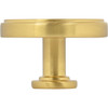 Jeffrey Alexander, Richard, 1 3/4" Round Knob, Brushed Gold - Alt Image 3