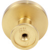 Jeffrey Alexander, Richard, 1 1/4" Round Knob, Brushed Gold - Alt Image 2