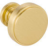 Jeffrey Alexander, Richard, 1 1/4" Round Knob, Brushed Gold - Alt Image 1