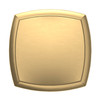 Baldwin, Severin Fayerman, 1 1/4" Square Knob, Satin Brass - alt image 1