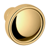 Baldwin, Tulip, 1 1/4" Round Knob, Unlacquered Brass