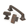 Amerock, Mulholland, 3" Straight Pull, Oil Rubbed Bronze - collection 1