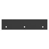 Baldwin, Edge, 4" Tab Pull, Satin Black - alt view 2