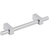 Jeffrey Alexander, Larkin 1, 3 3/4" (96mm) Bar Pull, Polished Chrome - alt image 2