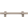 Jeffrey Alexander, Larkin 1, 3 3/4" (96mm) Bar Pull, Satin Nickel - alt image 3