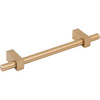 Jeffrey Alexander, Larkin 1, 5 1/16" (128mm) Bar Pull, Satin Bronze - alt image 2