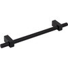 Jeffrey Alexander, Larkin 1, 6 5/16" (160mm) Bar Pull, Matte Black - alt image 2