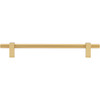 Jeffrey Alexander, Larkin 1, 7 9/16" (192mm) Bar Pull, Brushed Gold - alt image 4