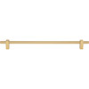 Jeffrey Alexander, Larkin 1, 12" (305mm) Bar Pull, Brushed Gold - alt image 1