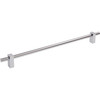 Jeffrey Alexander, Larkin 1, 12" (305mm) Bar Pull, Polished Chrome