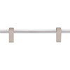 Jeffrey Alexander, Spencer, 5 1/16" (128mm) Bar Pull, Clear with Satin Nickel - alt image 4