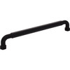 Top Knobs, Coddington, Dustin, 12" (305mm) Appliance Straight Pull, Flat Black - alt view