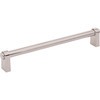 Top Knobs, Coddington, Lawrence, 7 9/16" (192mm) Straight Pull, Polished Nickel - alt view