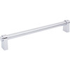 Top Knobs, Coddington, Lawrence, 12" (305mm) Appliance Straight Pull, Polished Chrome - alt view