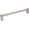 Top Knobs, Coddington, Lawrence, 18" Appliance Straight Pull, Brushed Satin Nickel - alt view