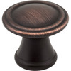 Jeffrey Alexander, Cordova, 1 3/16" Round Knob, Brushed Oil Rubbed Bronze