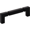 Top Knobs, Coddington, Langston, 3 3/4" (96mm) Straight Pull, Flat Black - alt view