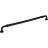 Top Knobs, Coddington, Holden, 12" (305mm) Straight Pull, Flat Black - alt view