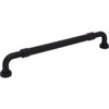 Top Knobs, Coddington, Holden, 12" (305mm) Appliance Straight Pull, Flat Black - alt view