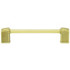 Edgar Berebi, Urban Metro, Oxford, 6" Straight Appliance Pull, Burnish Brass