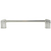 Edgar Berebi, Urban Metro, Oxford, 10" Straight Appliance Pull, Burnish Silver Plate