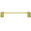 Edgar Berebi, Urban Metro, Oxford, 10" Straight Appliance Pull, Burnish Brass