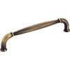 Jeffrey Alexander, Chesapeake, 5 1/16" (128mm) Straight Pull, Antique Brushed Satin Brass