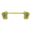 Edgar Berebi, Urban Metro, Rivoli, 4" Straight Pull, Burnish Brass