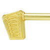 Edgar Berebi, Urban Metro, Rivoli, 10" Straight Appliance Pull, Satin Gold - close