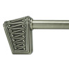 Edgar Berebi, Urban Metro, Rivoli, 14" Straight Appliance Pull, Antique Nickel - close