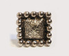 Emenee, Premier Collection, Charisma, 1" Bead Edge Texture Small Square Knob