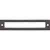 Top Knobs, Lynwood, Hollin, 5 1/16" (128mm) Pull Backplate, Ash Gray