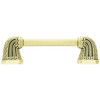 Edgar Berebi, Urban Metro, Saville, 3" (76mm) Straight Pull, Burnish Brass