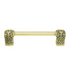 Edgar Berebi, Urban Metro, Via Veneto, 4" (102mm) Straight Pull, Burnish Brass - alt view 1